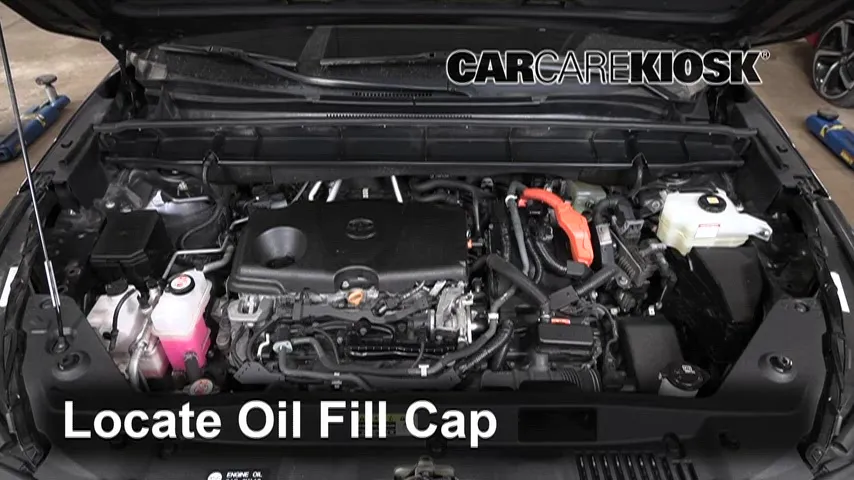 2022 Toyota Highlander Hybrid Limited 2.5L 4 Cyl. FHEV Huile